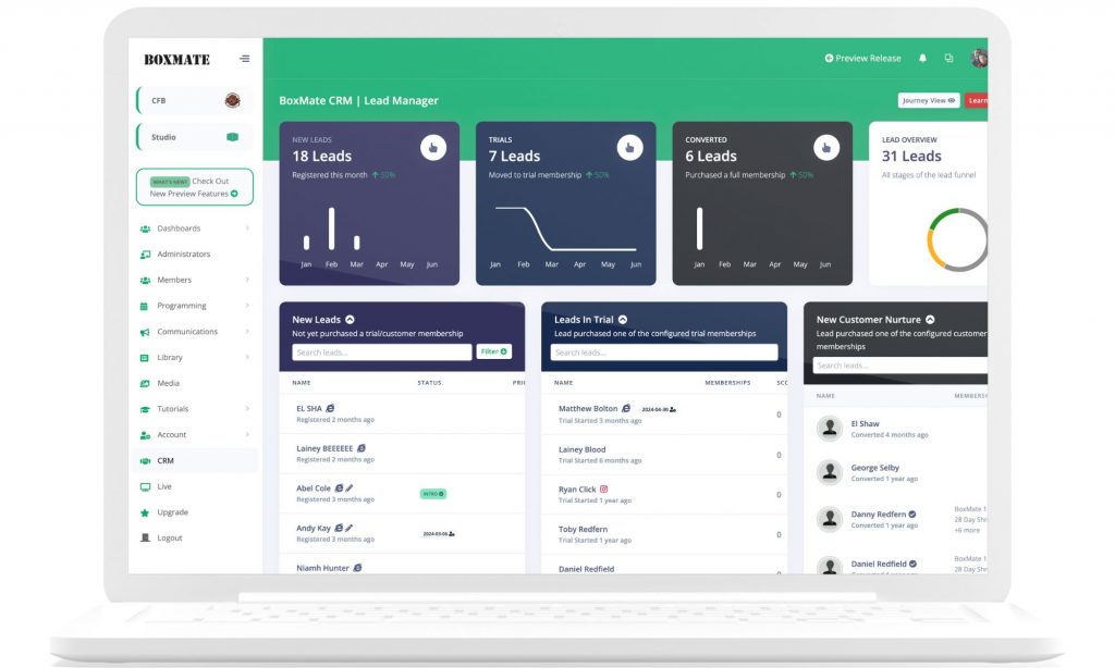 CRM improvements